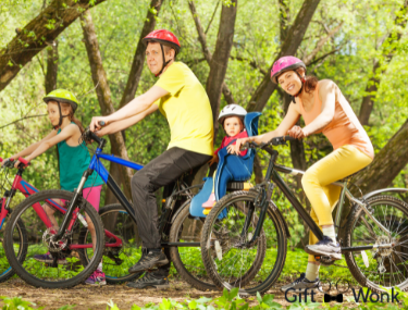 Go on a family bike ride for Father's Day