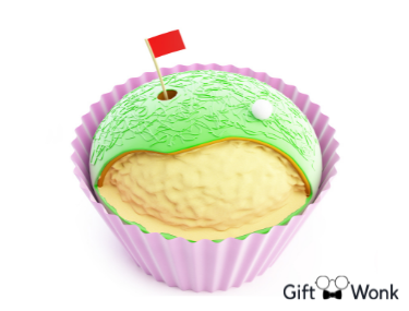 Bake dad some delicious golf themed cupcakes for Father's Day