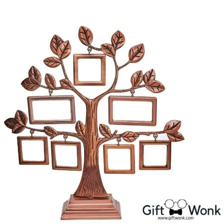 Christmas Gifts For Parents - Family Tree Picture Frame Display